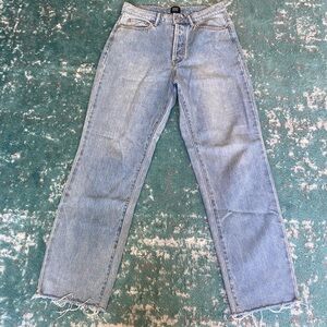 BDG Urban Outfitters high rise slim straight jeans